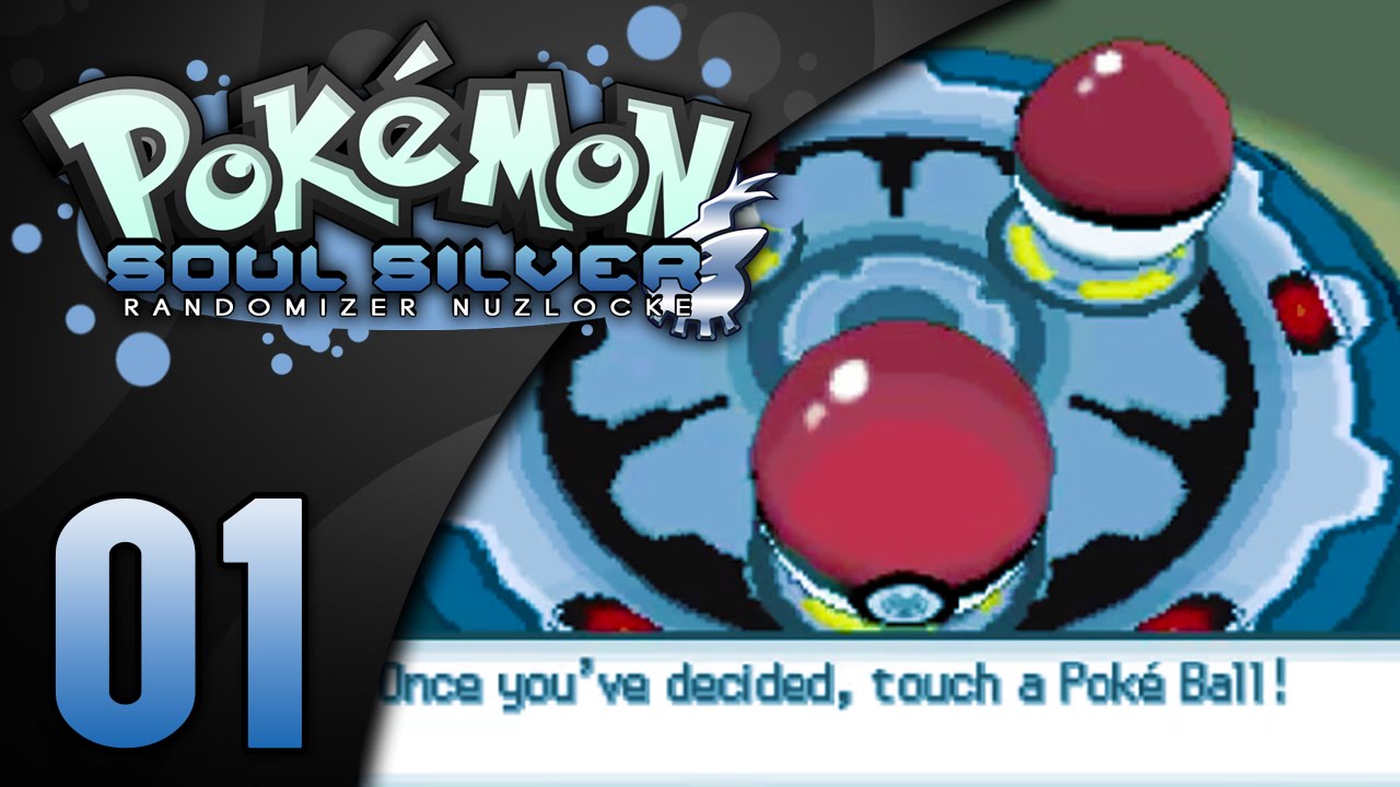 Let's Play! Pokemon Soul Silver Randomizer Nuzlocke w/ aDrive! Episode 1: Choose My Starter!