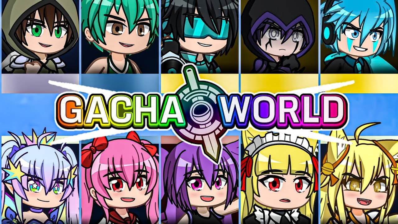 ALL GACHA WORLD CHARACTERS IN GACHA LIFE 2 (REMASTERED) + BONUS CHARACTERS | VOICE ACTING | CODES