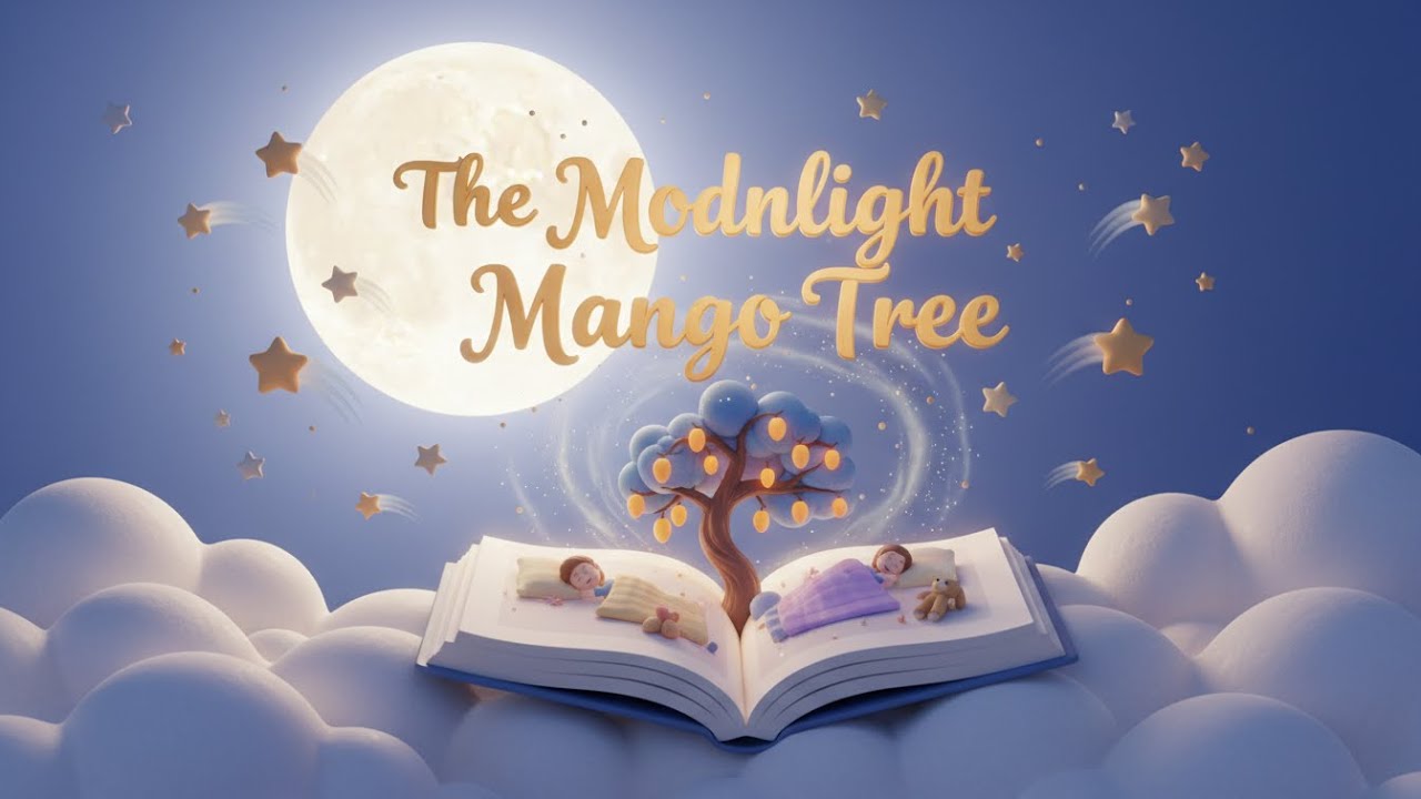 Bedtime Story for Kids 🌙 The Moonlight Mango Tree | Relaxing Bedtime Story