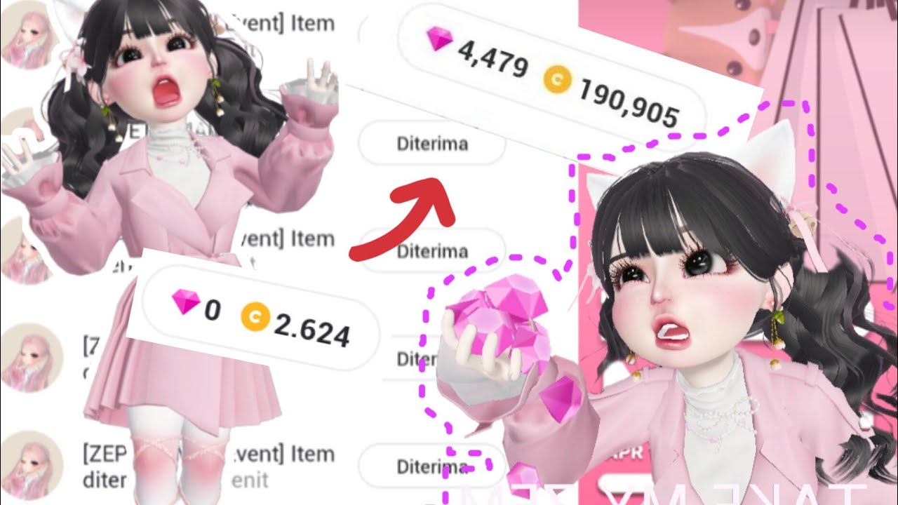Kode Kupon ZEPETO| DAPET Item 250ZEM😍💎😆