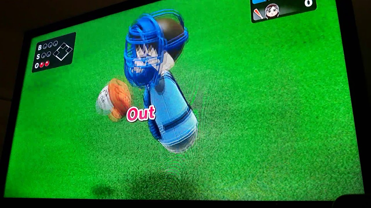 Wii Sports Club: Baseball (Local Game) VS Marit