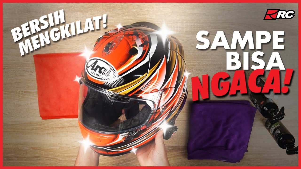 Cara Merawat Helm Glossy dan Matte Biar Tetap Bersih dan Kinclong!