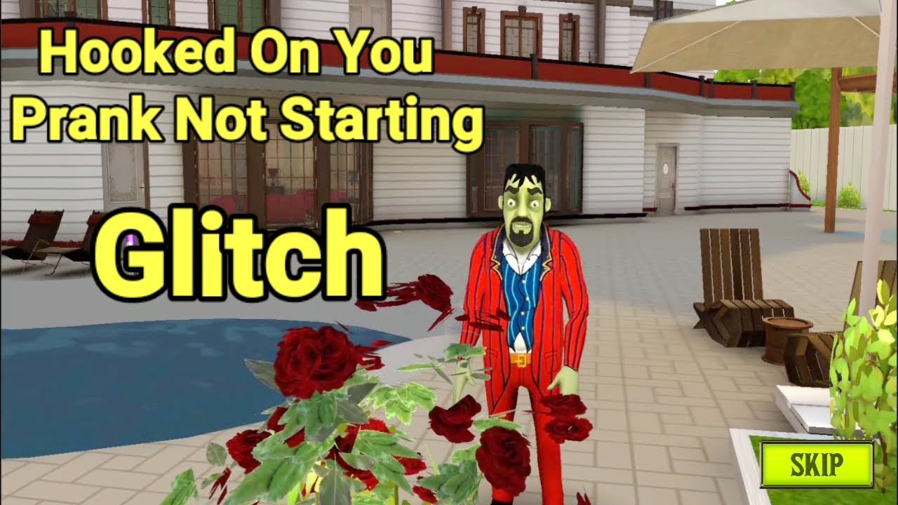 Scary Stranger 3D Version 5.5 | Hooked On You Prank Not Starting Glitch With Failed Prank