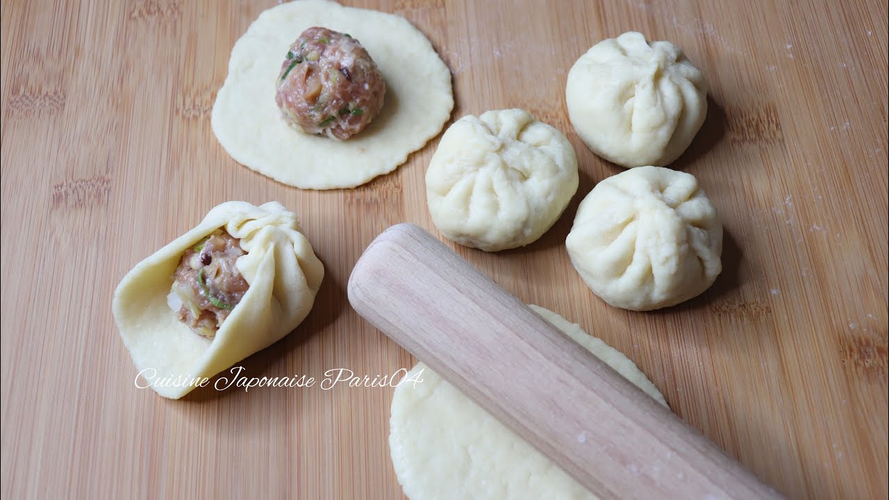 Recette Nikuman Brioche Japonaise vapeur à la viande  I   Nikuman  I Cuisine Japonaise Paris 04