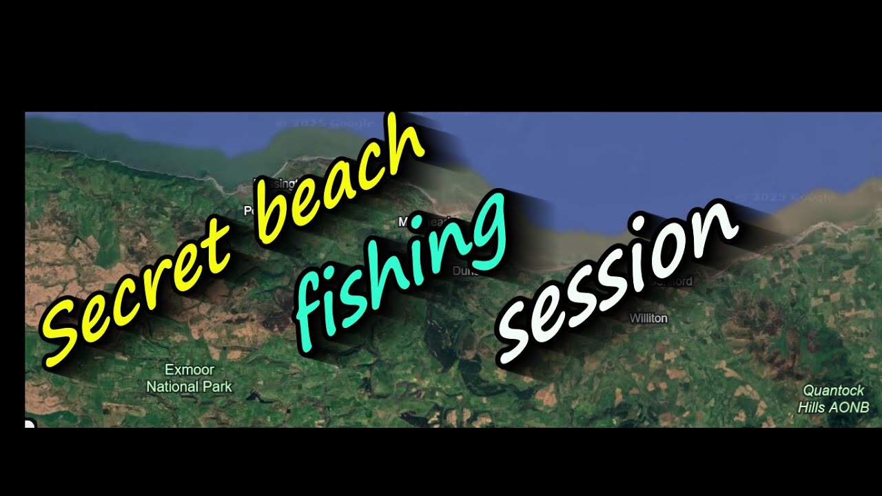 How I Approach a Quiet Somerset Beach (UK Shore Fishing)