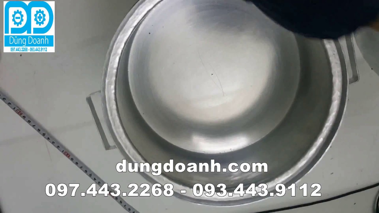 Nồi tráng bánh cuốn Nhôm trên bếp Ga, Than, Củi, Hồng Ngoại