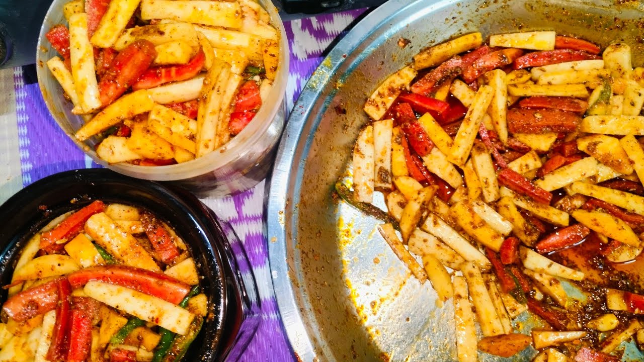 गाजर मूली का ऐसा अचार जो खाने के स्वाद को दोगुना कर दे | Gajar Mooli ka Achaar 🥕🌶️ | 