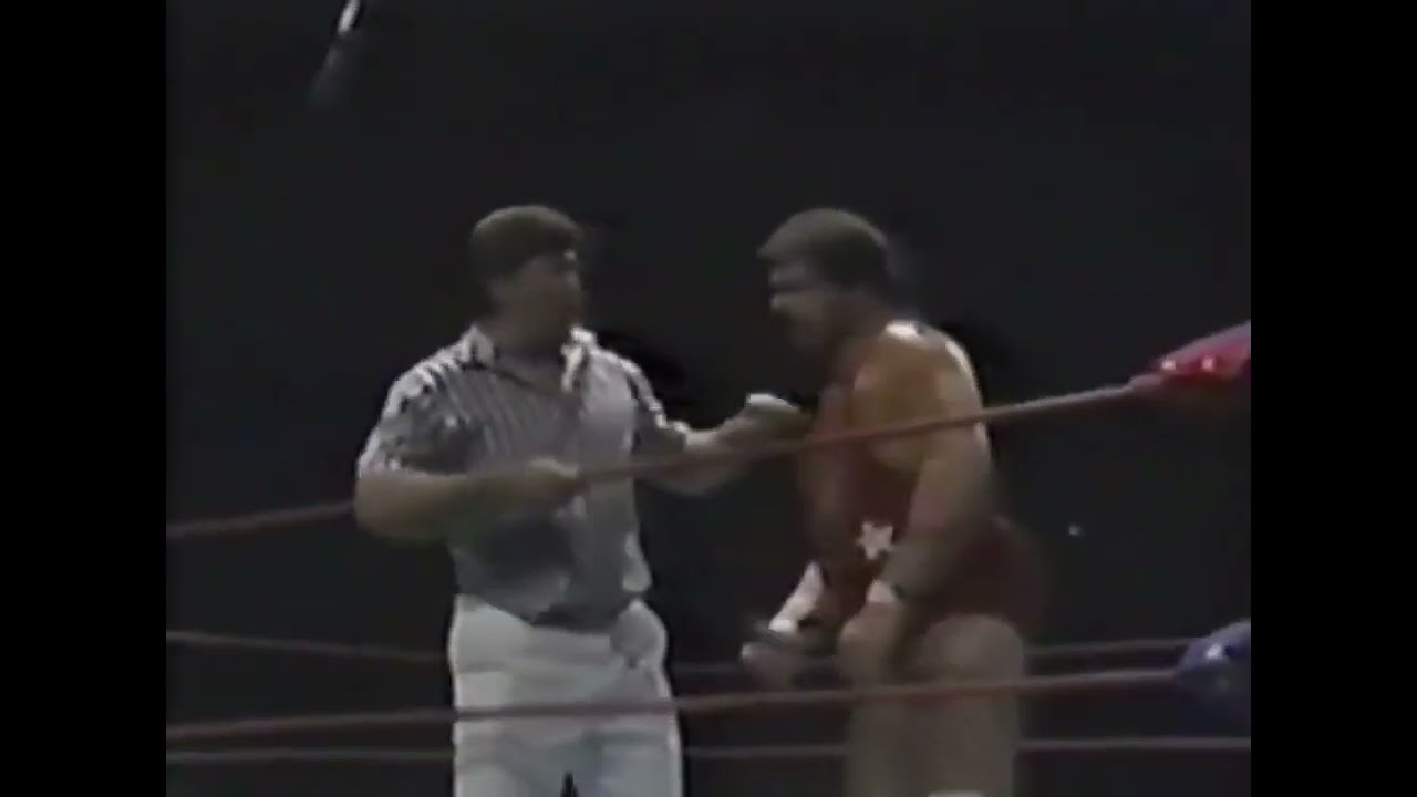 Ricky Vaughn Aka Lance Von Erich Vs Moondog Morretti