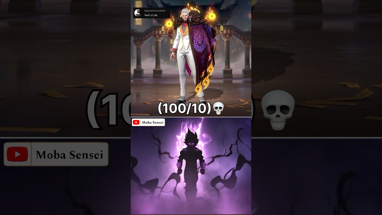 Рейтинг скинов Ю Чжуна 🐉 #mobilelegends #mlbb