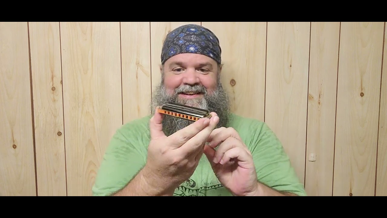 Unboxing ARKIA Signature Harmonica - key of  C - Easy Harmonica Blues