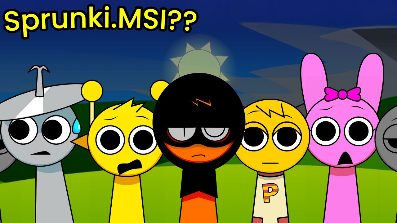 Sprunki.MSI, but Oren is GONE??