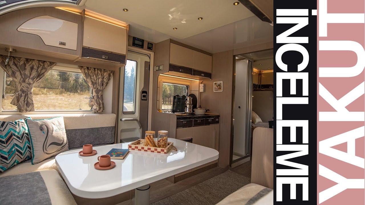 Avrupa Standartlarında 5 Kişilik 5.90 Yerli Üretim Karavan Yakut | Swan Caravan