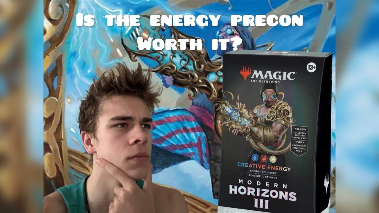 Reviewing the modern horizons 3 creative energy precon #mtg #buildandbattlemtg #edh #review