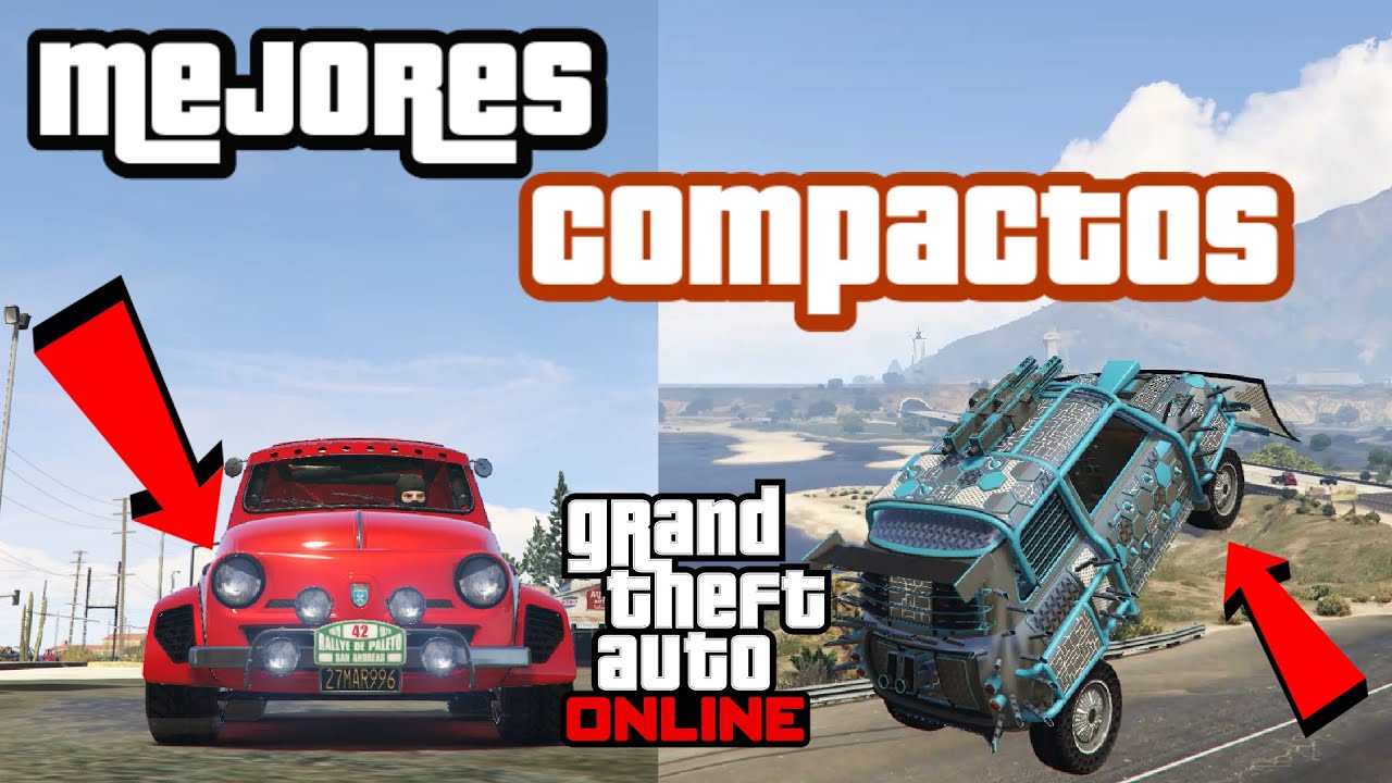 Los 10 MEJORES AUTOS COMPACTOS del GTA Online