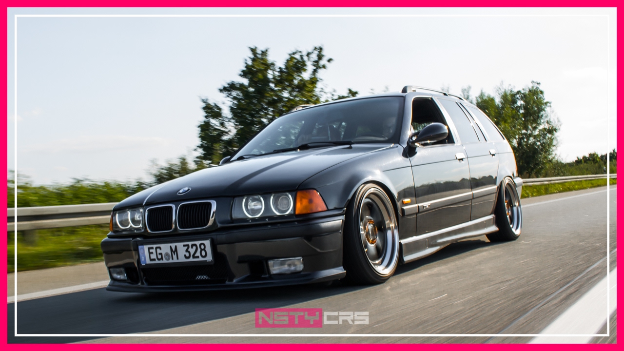 ❗️ Static | Stanced BMW E36 328i Touring | Nasty Cars