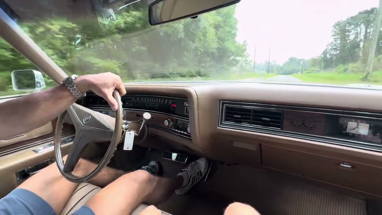 1973 Cadillac Eldorado Road Test Review!! BIG POWER! Only 10,500 ACTUAL MILES
