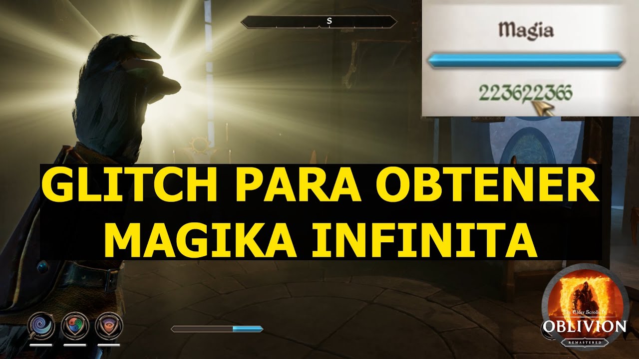 Oblivion Remastered GLITCH MAGIKA INFINITA