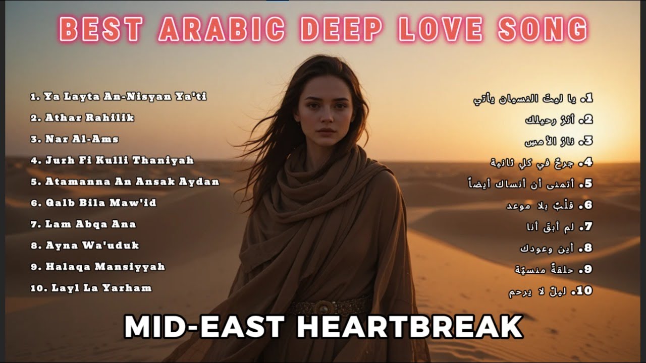 Sad Arabic Songs for Broken Hearts — Deep Feelings Only | Deep Arabic Channel