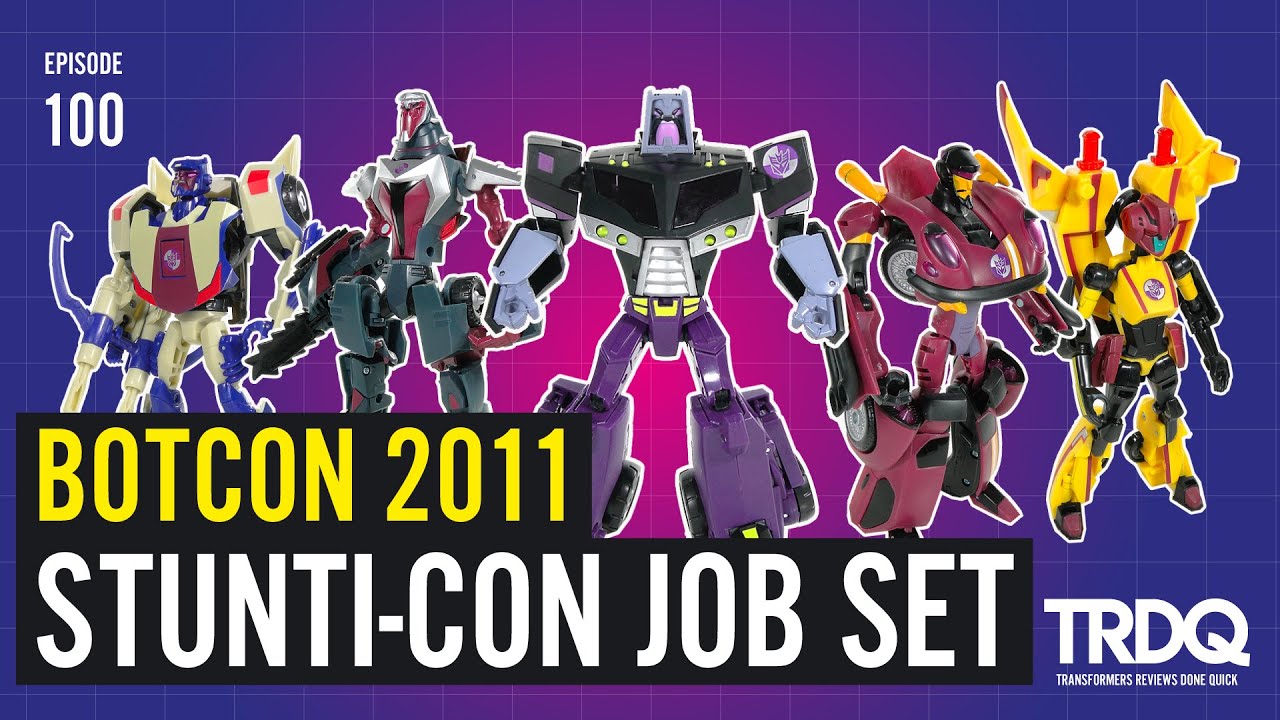 TRDQ: Botcon 2011 Stunti-con Job Set Review