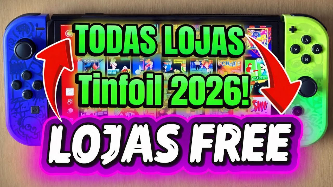 TODAS AS LOJAS TINFOIL ATUALIZADAS – JANEIRO 2026!