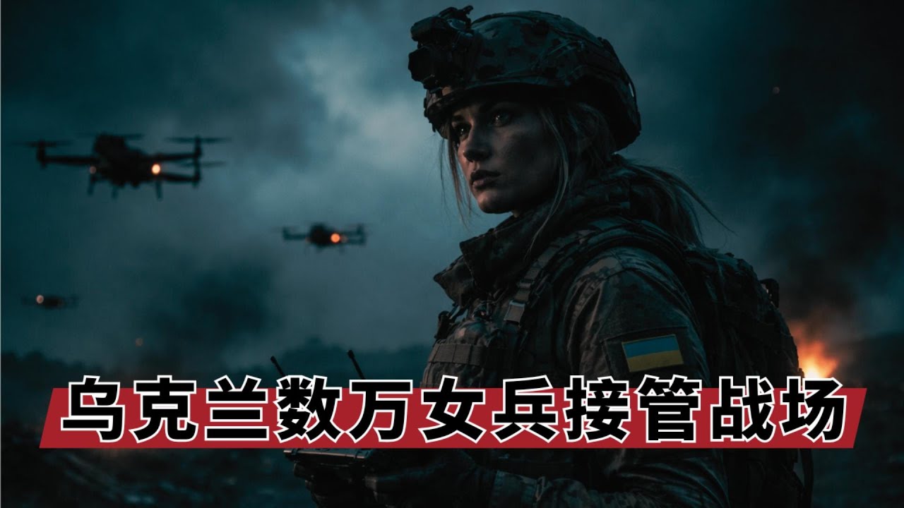 战争进化！乌克兰数万女兵接管战场  | 普京没算到的
