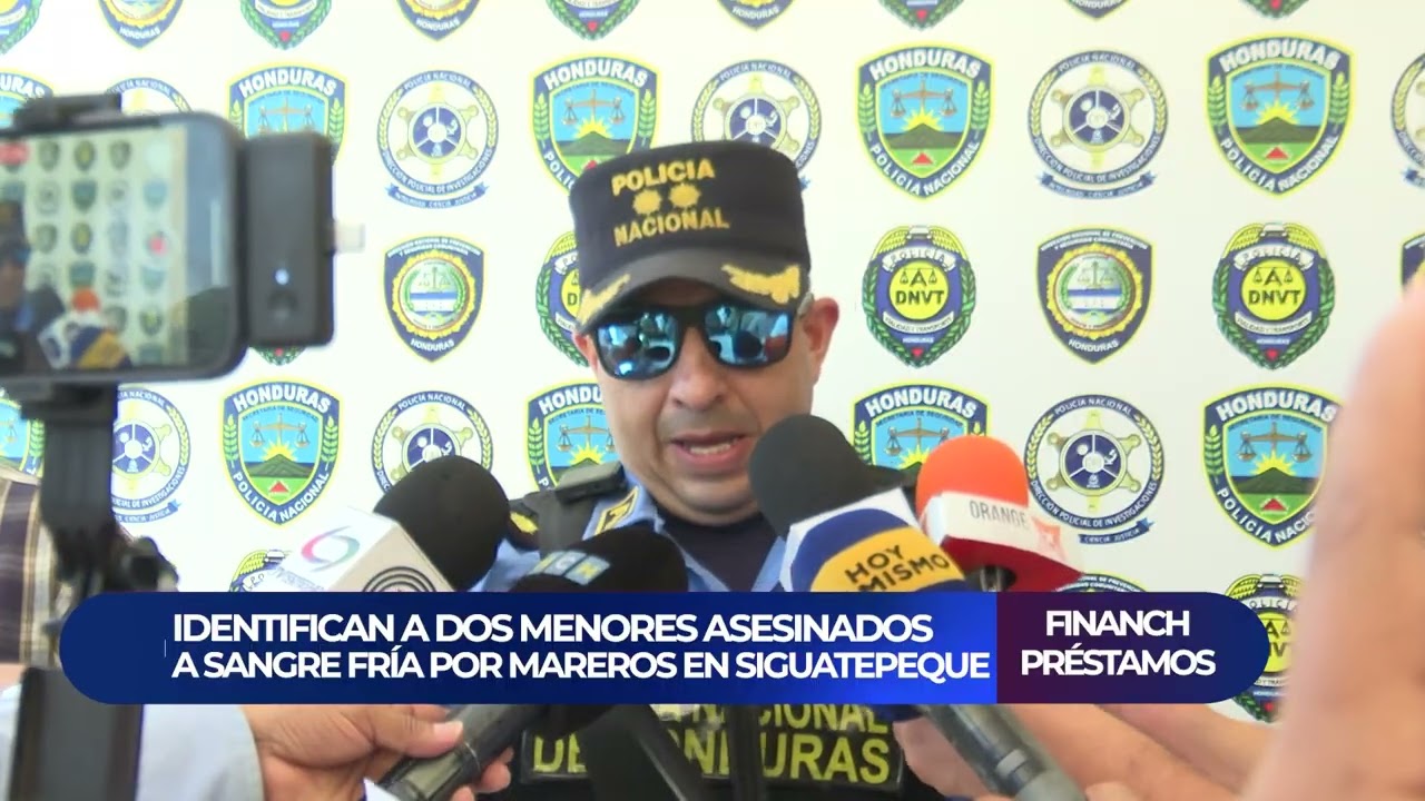 Asesinan a dos menores de edad a sangre fría en Siguatepeque