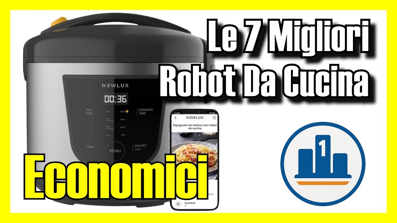 🍳 Le 7 MIGLIORI Robot Da Cucina ECONOMICI su Amazon [2026] ✅ [Qualità/Prezzo] offerte