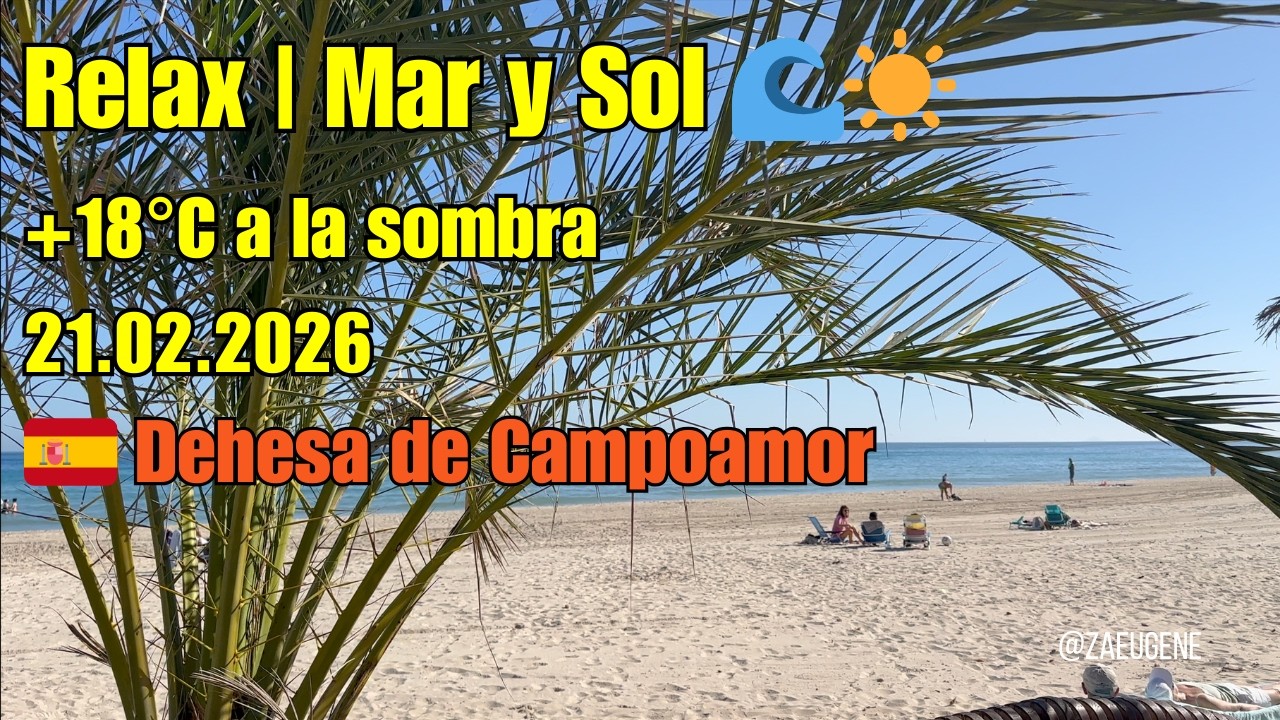 🇪🇸 Полный релакс в Кампоаморе | Море и Солнце 🌊☀️