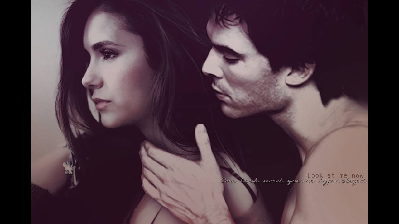 Damon and Elena// Fall For You