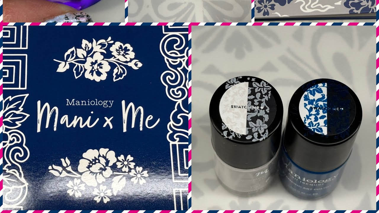 Mani x Me Monthly Subscription Box - February featuring China! @Maniology #nails #nailstamping 
