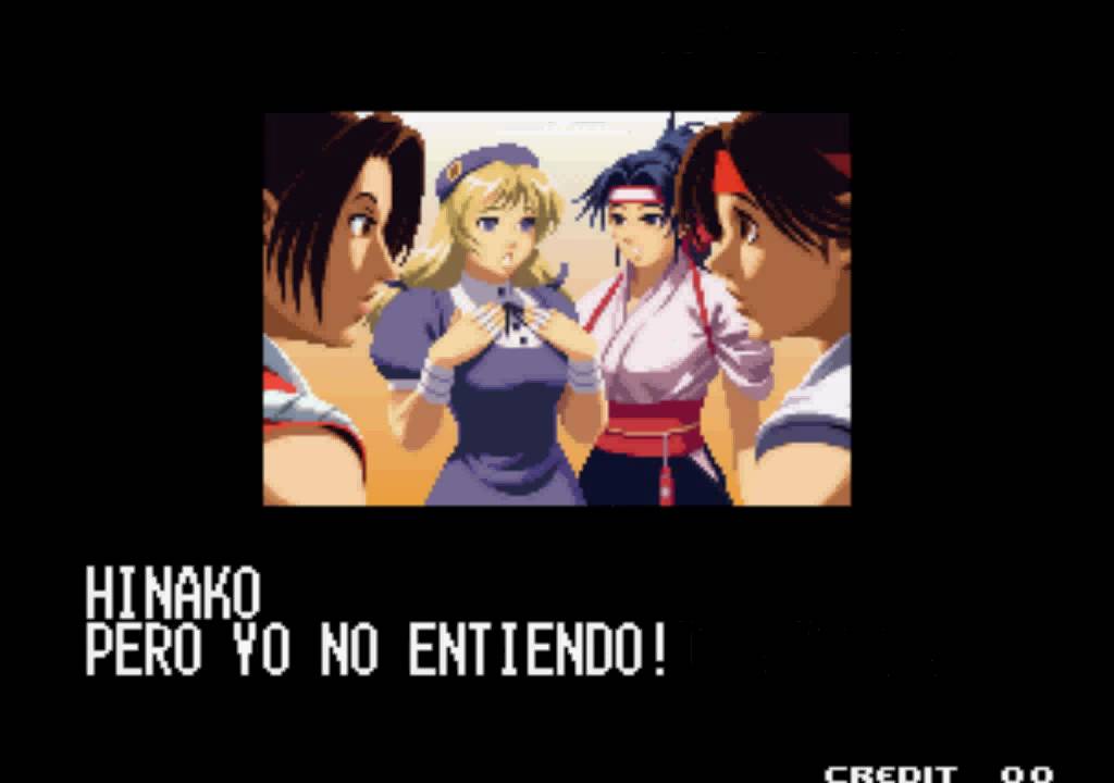 The King Of Fighters 2000 - Women Fighters Team Ending [Español]