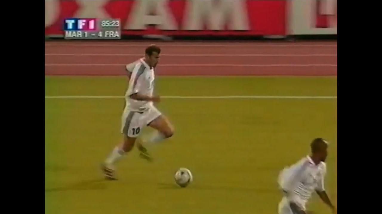 Zidane vs Morocco (2000.6.6) Tournoi Hassan II 2000