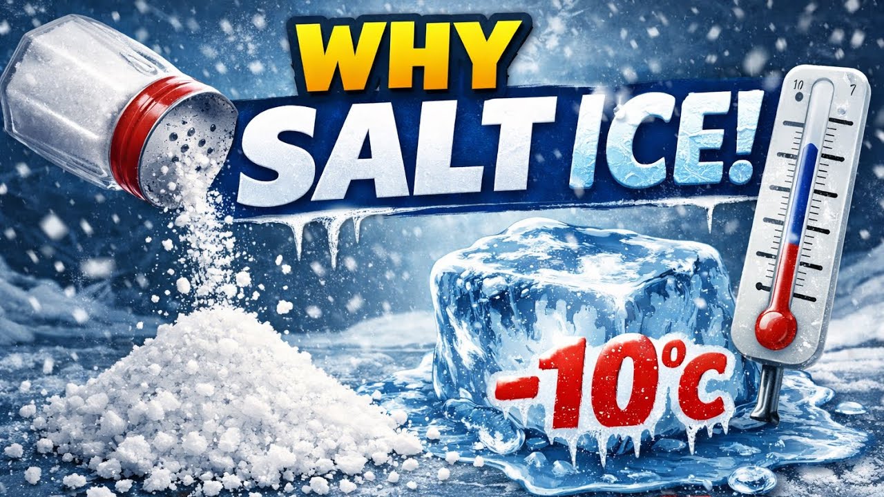 Why Salt Melts Ice 