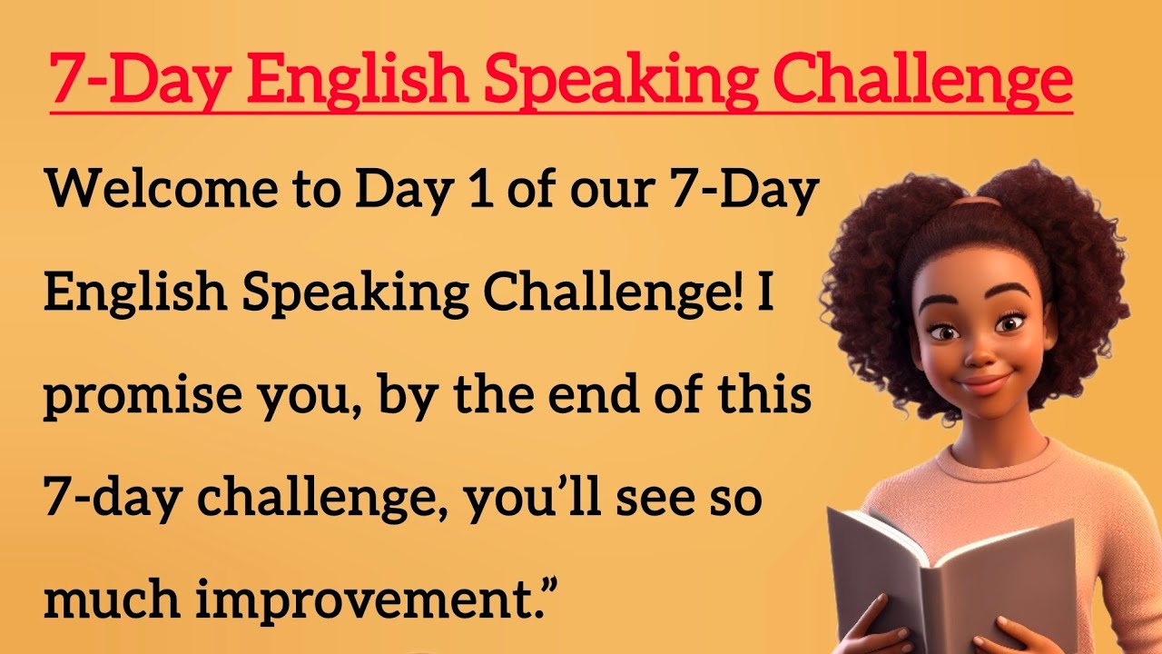 7-Days English Speaking Challenge || Day-1 - Self Introduction || Improve Your English speaking