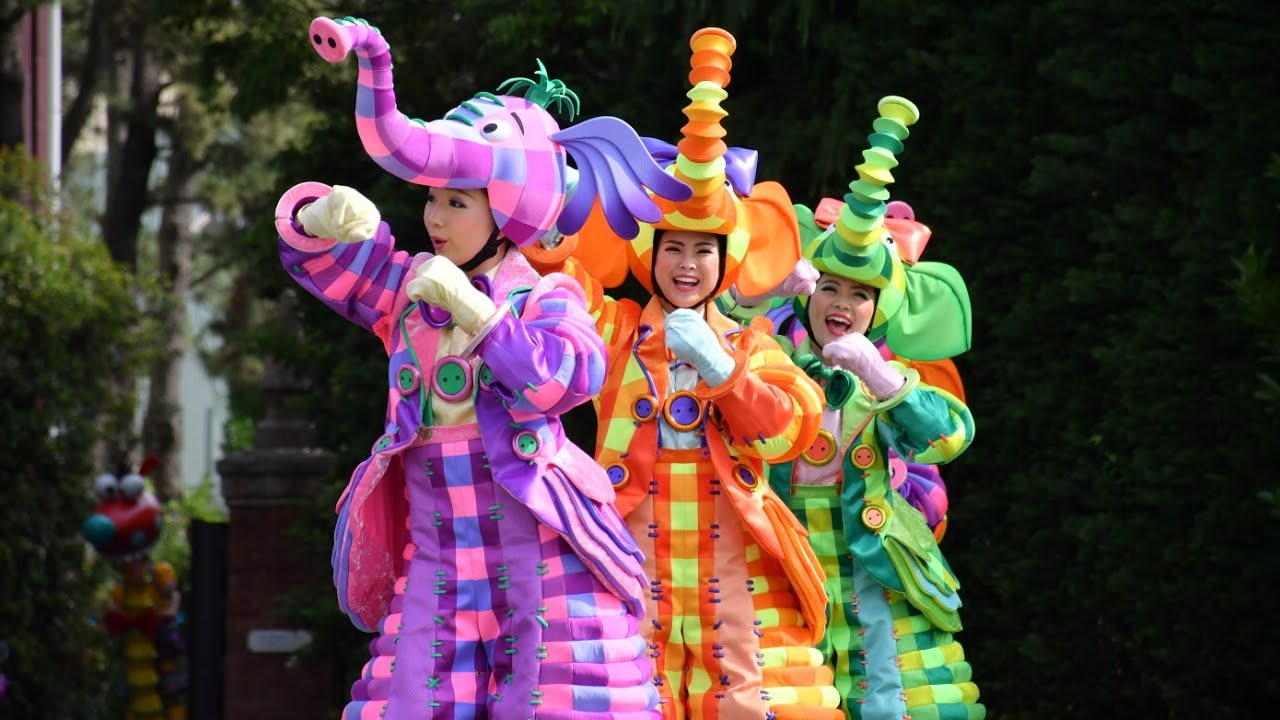 TDL ドリーミング・アップ！ 2019年6月4日(パレードスタート地点座り最前固定撮影)