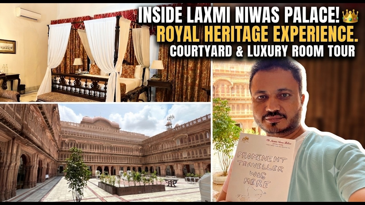 Inside India&rsquo;s Most Majestic Heritage Palace Hotel 🇮🇳 | Laxmi Niwas Palace Bikaner