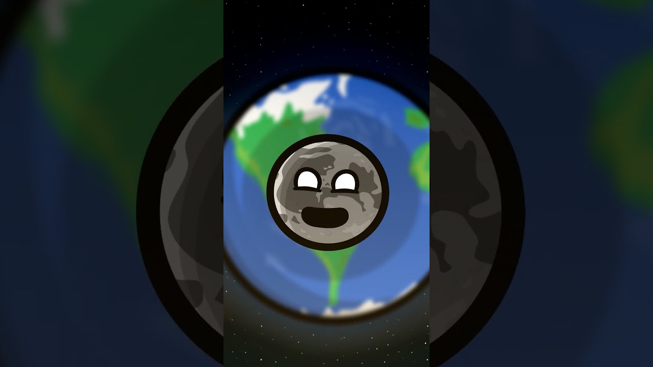 The phases of the Moon! #solarballs #shorts #planetballs #solarballsshorts  #space #animation