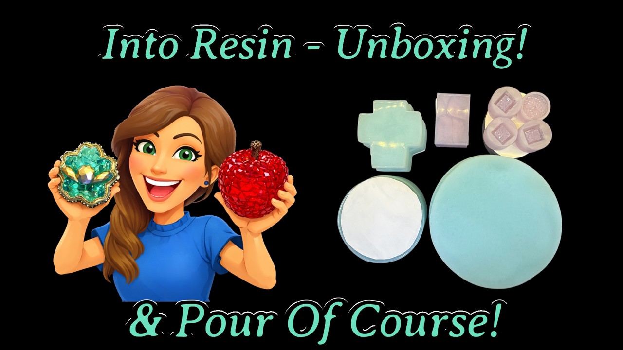 #1096 Huge Into Resin Molds Unboxing + Creating Something Incredible!