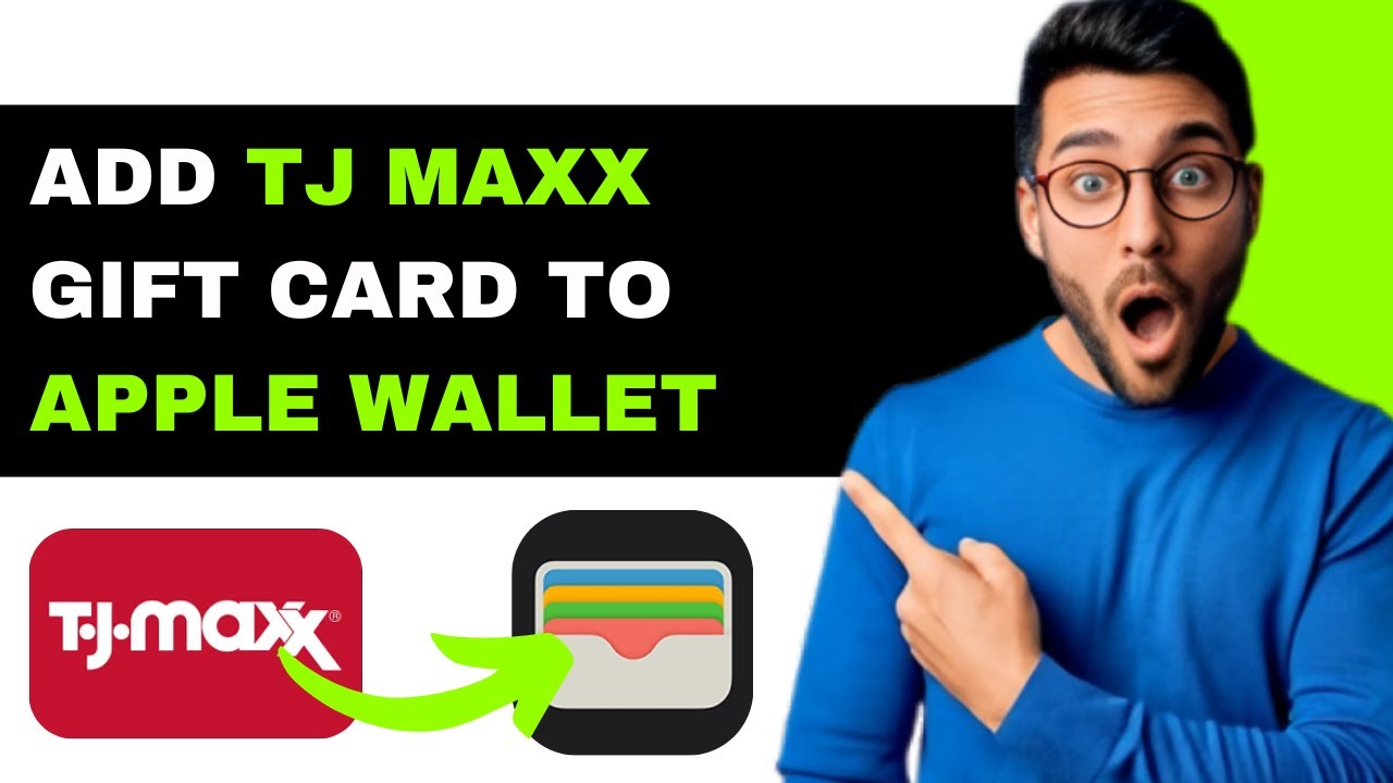 *UPDATED* How To Add TJ Maxx Gift Card To Apple Wallet