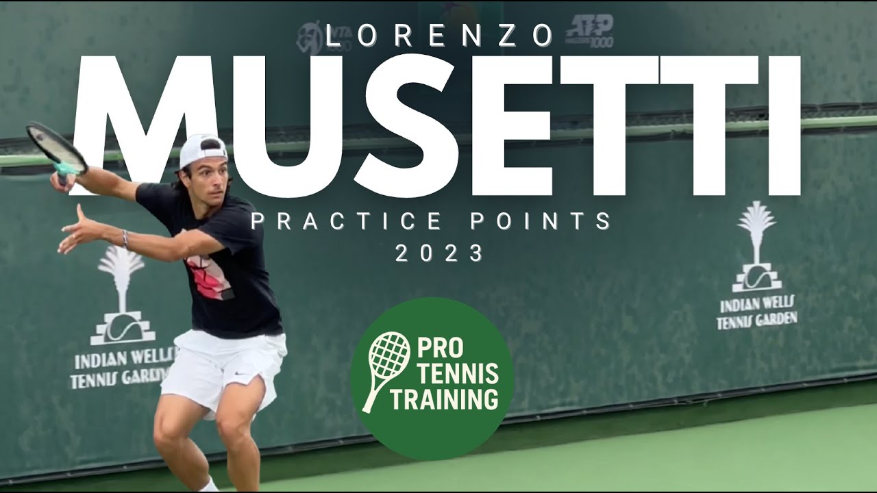 LORENZO MUSETTI Practice Points | Indian Wells 2023