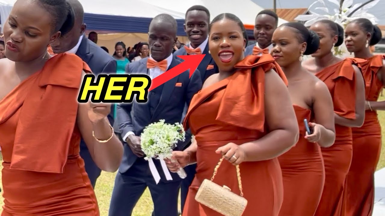 Moja żona z Zimbabwe po raz pierwszy została druhną w Ugandzie 🇺🇬!!💍