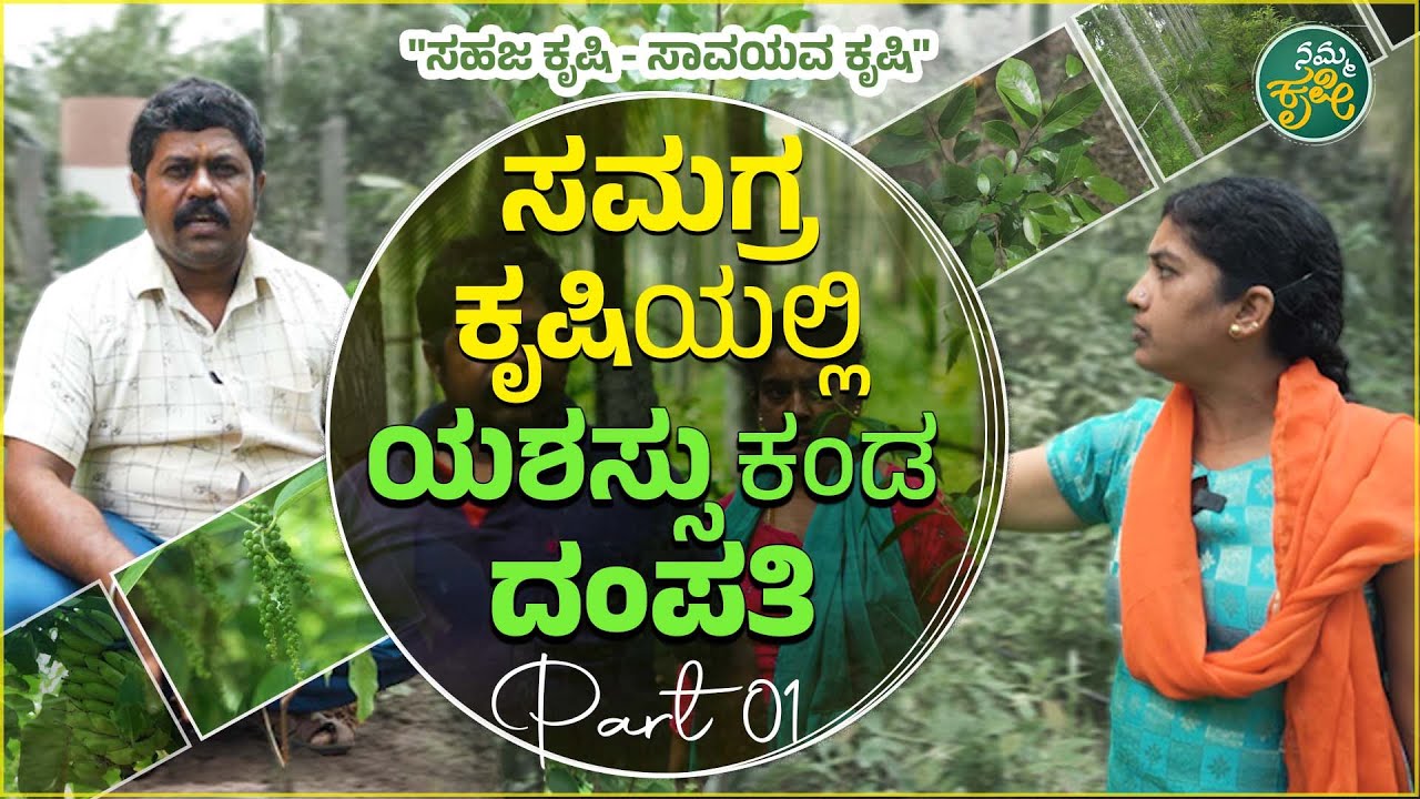 ಸಮಗ್ರ ಕೃಷಿಯಲ್ಲಿ ಯಶಸ್ಸು ಕಂಡ ದಂಪತಿ | Samagra Krushi | Namma Kannada
