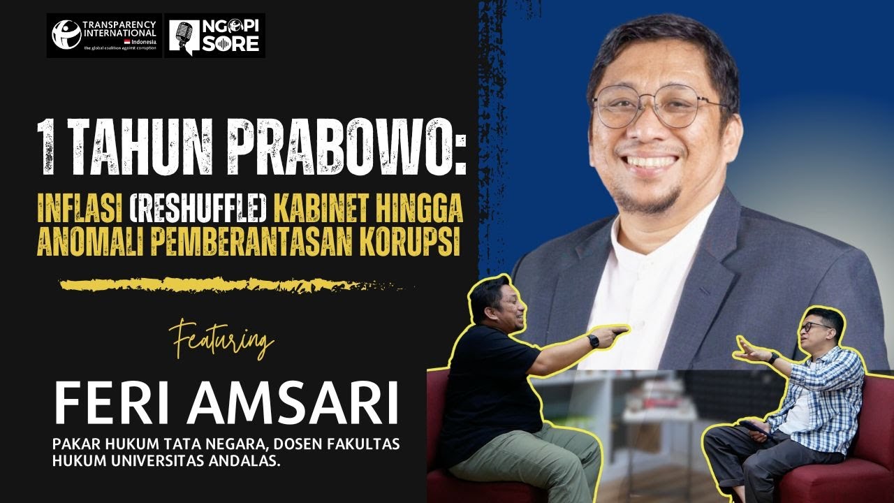 1 Tahun Prabowo: Inflasi (Reshuffle) Kabinet hingga Anomali Pemberantasan Korupsi