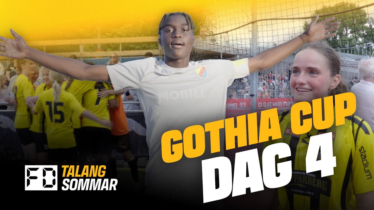 Talangsommar på Gothia cup – Dag 4