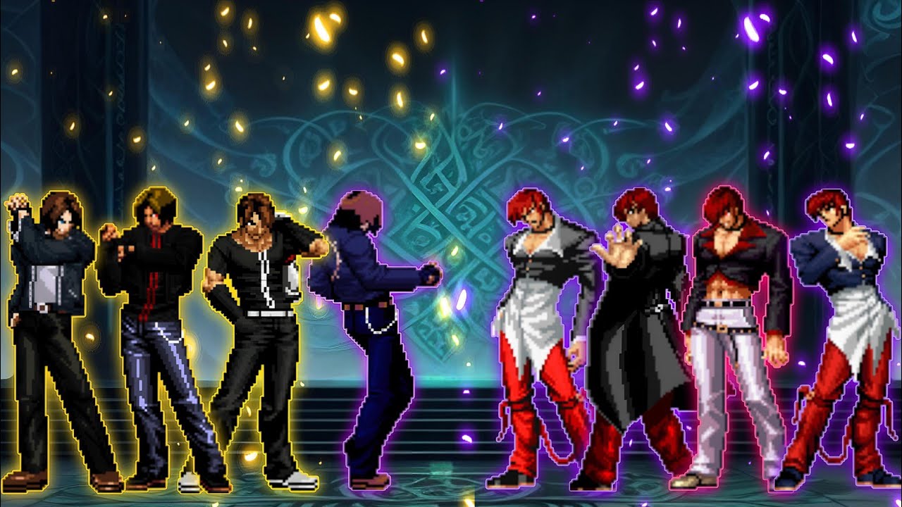 [KOF Mugen] Kyo Team VS. Iori-CKOFM Team (Request Match)