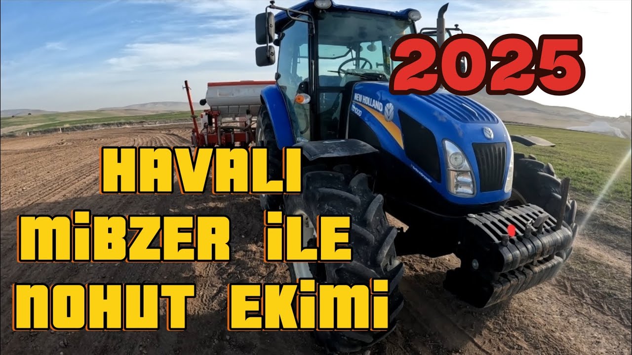 (HAVALI MİBZER İLE NOHUT EKİYORUZ 2025)!!!