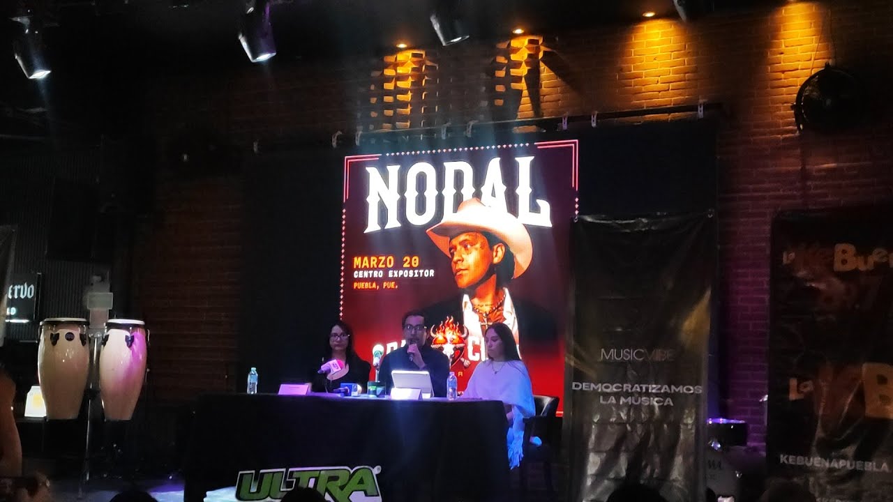 Rueda de Prensa “Pa’l Cora Tour” Christian Nodal 2026.    