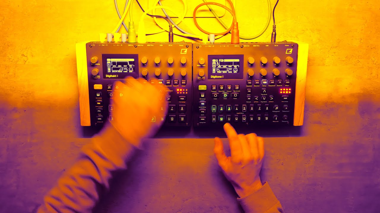 Never get upset at sunset II Digitone 2 II Digitakt 2 II Live Jam