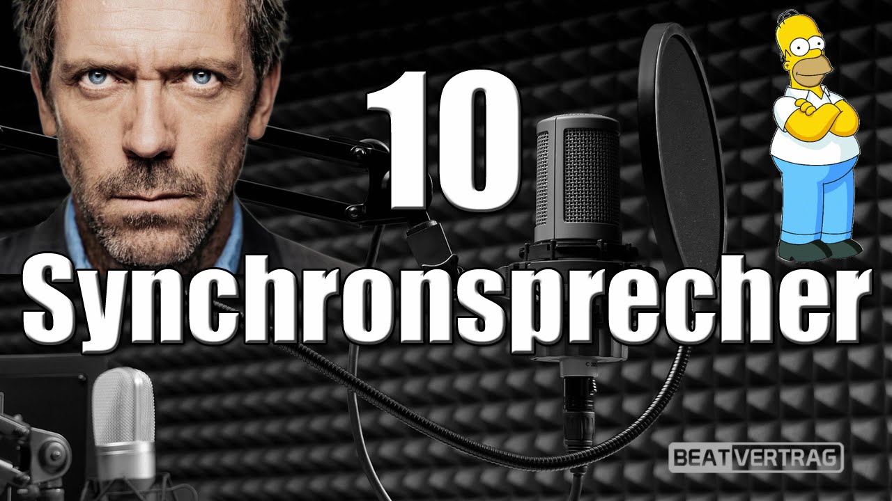10 weitere Synchronsprecher