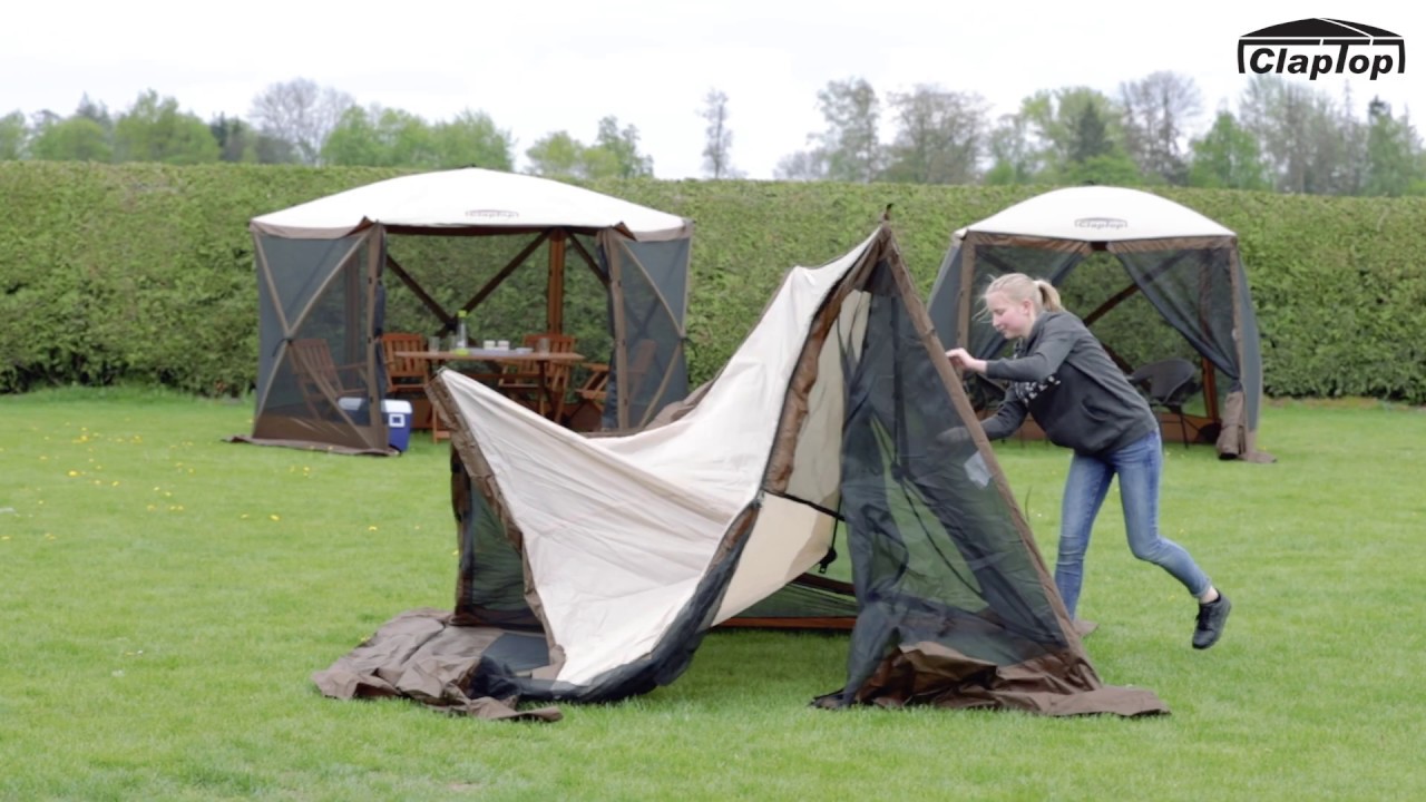 Aufbau des Faltpavillons ClapTop &ndash; Video-Anleitung